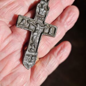 #127 Old Believers Encolpion Cross
