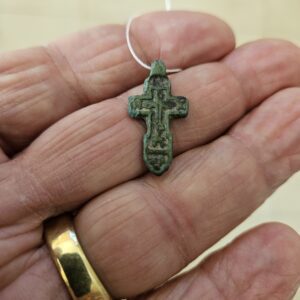#65 This small cross has the Golgotha